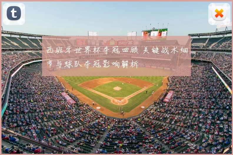 西班牙世界杯夺冠回顾 关键战术细节与球队夺冠影响解析